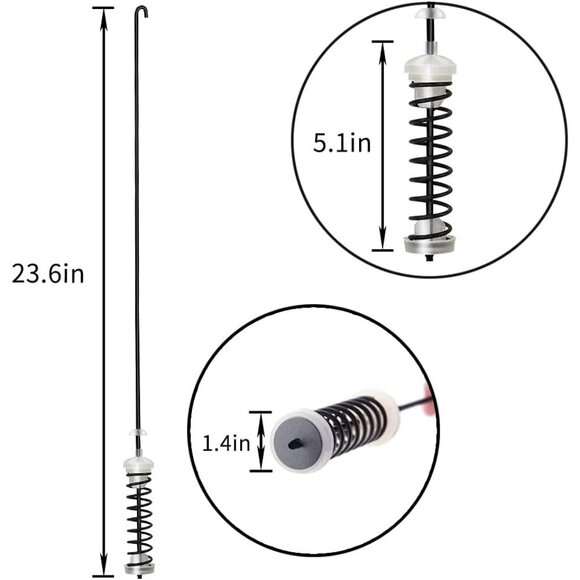 W10780048 AP5971398 Washer Suspension Kit compatible with Whirlpool Maytag - Picture 2 of 7
